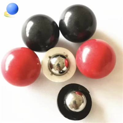 .43 Cal 10,92mm Uudelleenkäytettävät Paintballs Muovipinnoitetut teräspallot